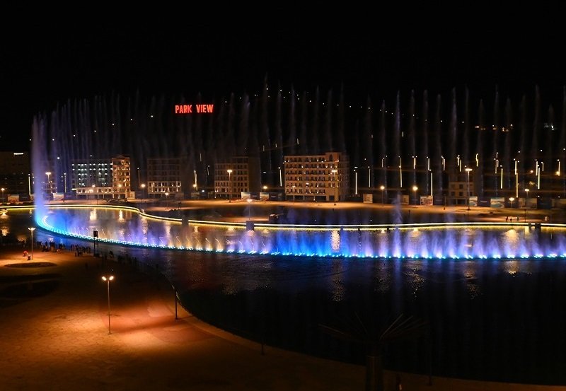 Dancing Fountain at Park View City Islamabad